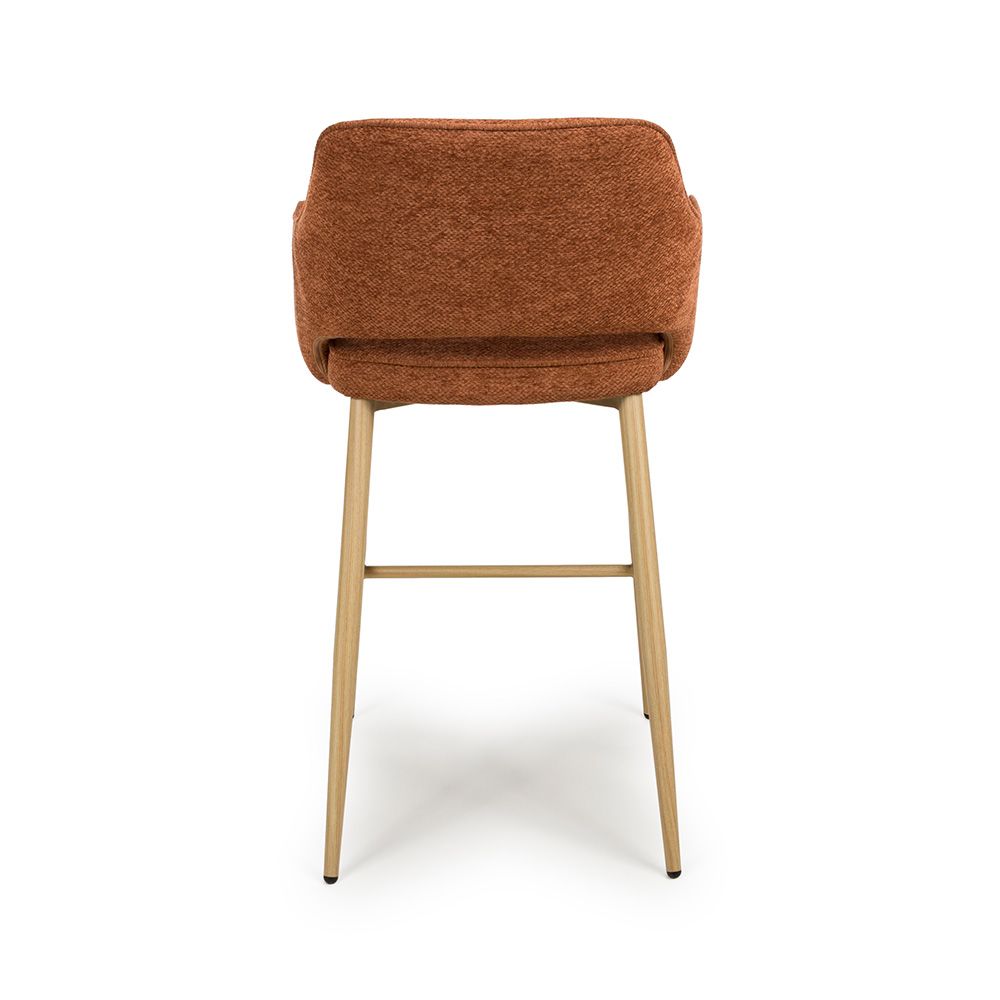 Eden Bar Chair - Set of 2 - Rust - Image 5