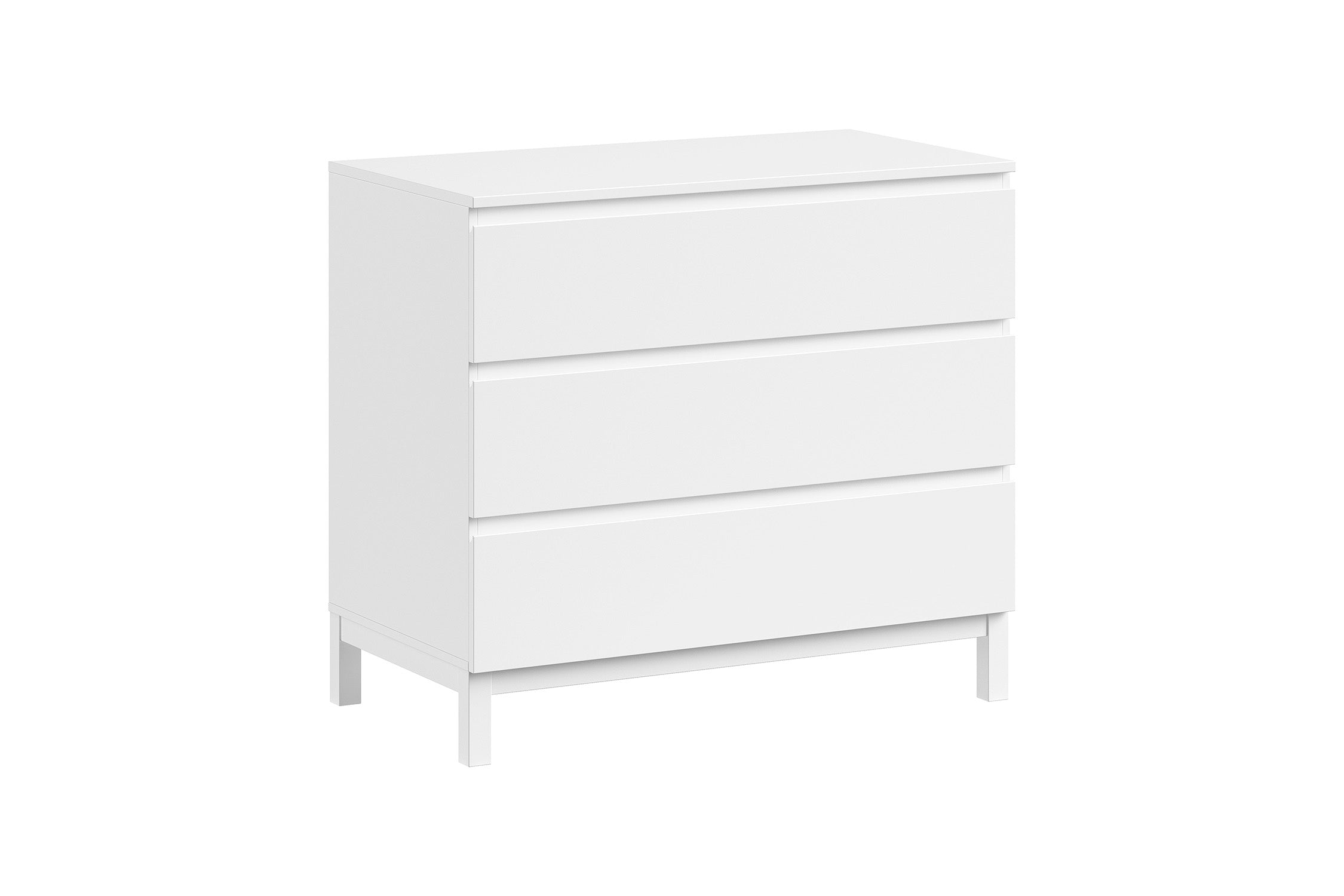 Eva Chest Of 3 Drawers White
