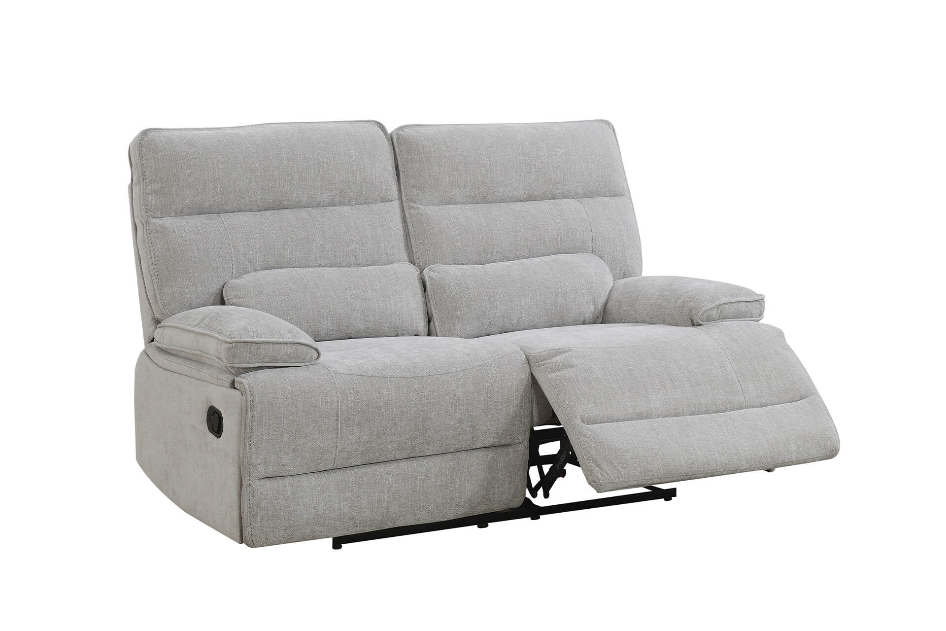 Eloise 2 Seater Manual Recliner – Grey