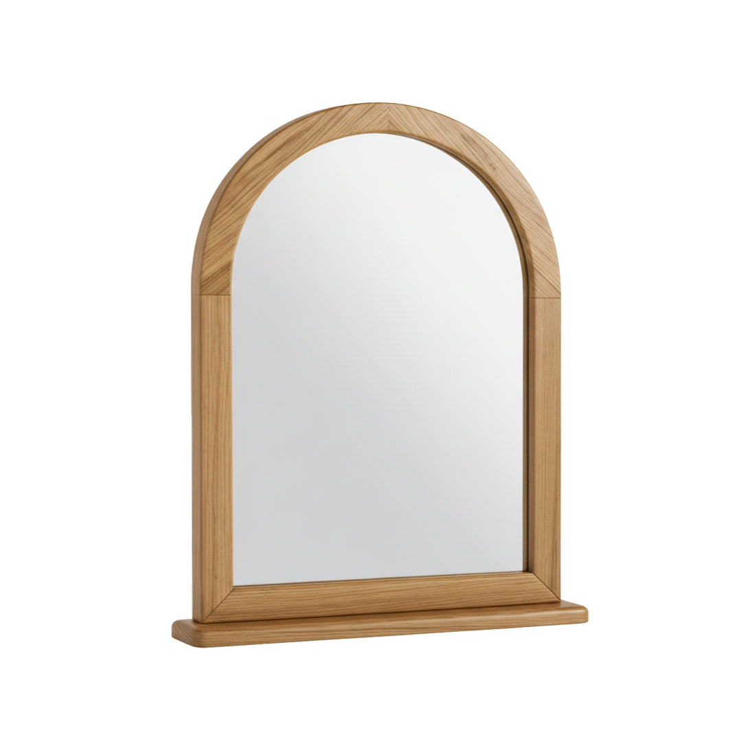 Verona Mirror – Arched Design with Warm Wax Finish