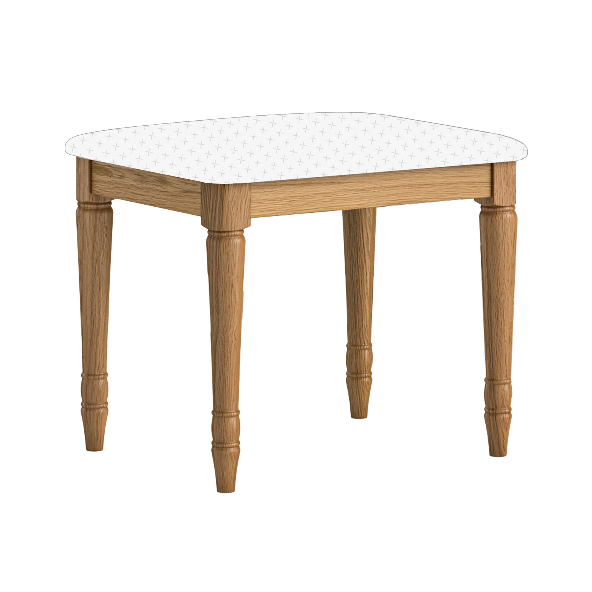 Verona Stool – Solid Oak with Warm Wax Finish