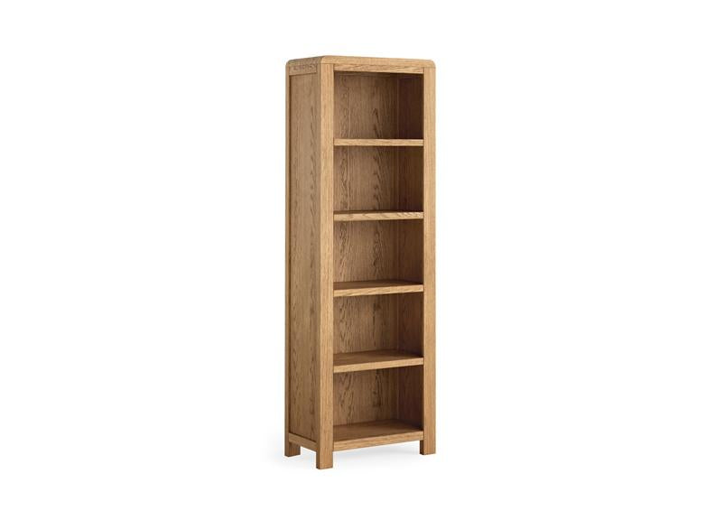 Thurlstone Bookcases – From Oak & Oak Veneers | Low Or Tall Occasional Book Storage Units