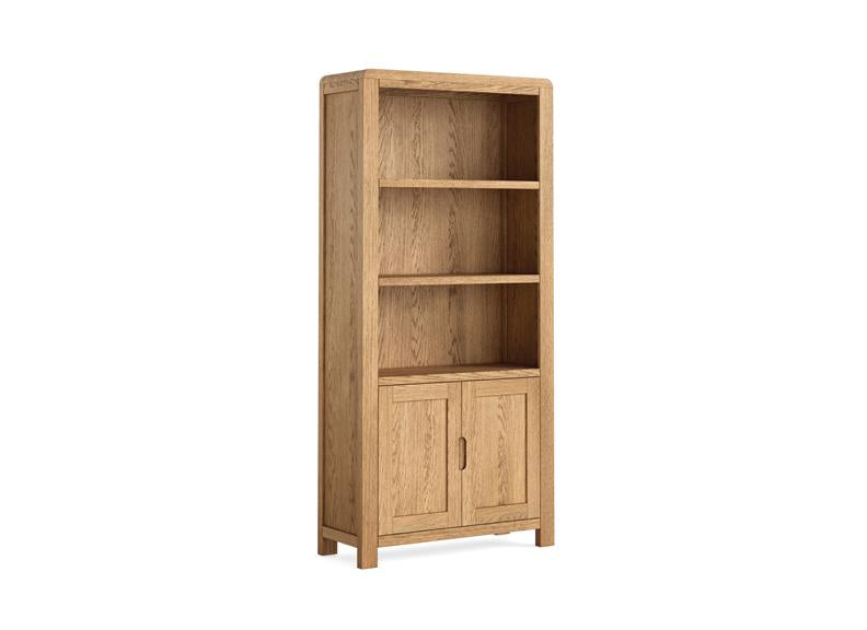 Thurlstone Large Display Stand – From Oak & Oak Veneers | Modern Large Display/Storage Unit
