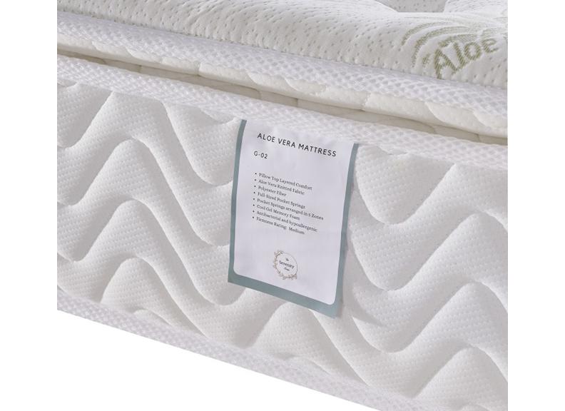 Serenity Sleep Aloe Vera 4 ft Mattress