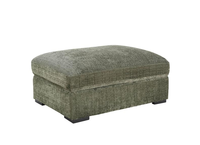 Humphrey Storage Ottoman - Green