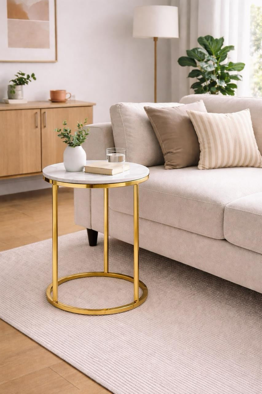 Kas Sofa Table Gold Legs