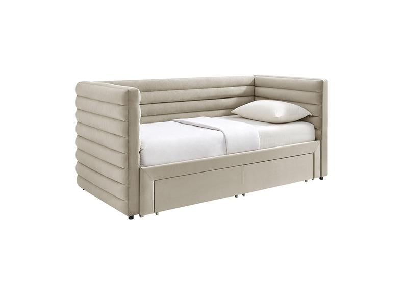 Procyon Taupe Day Bed - c/o