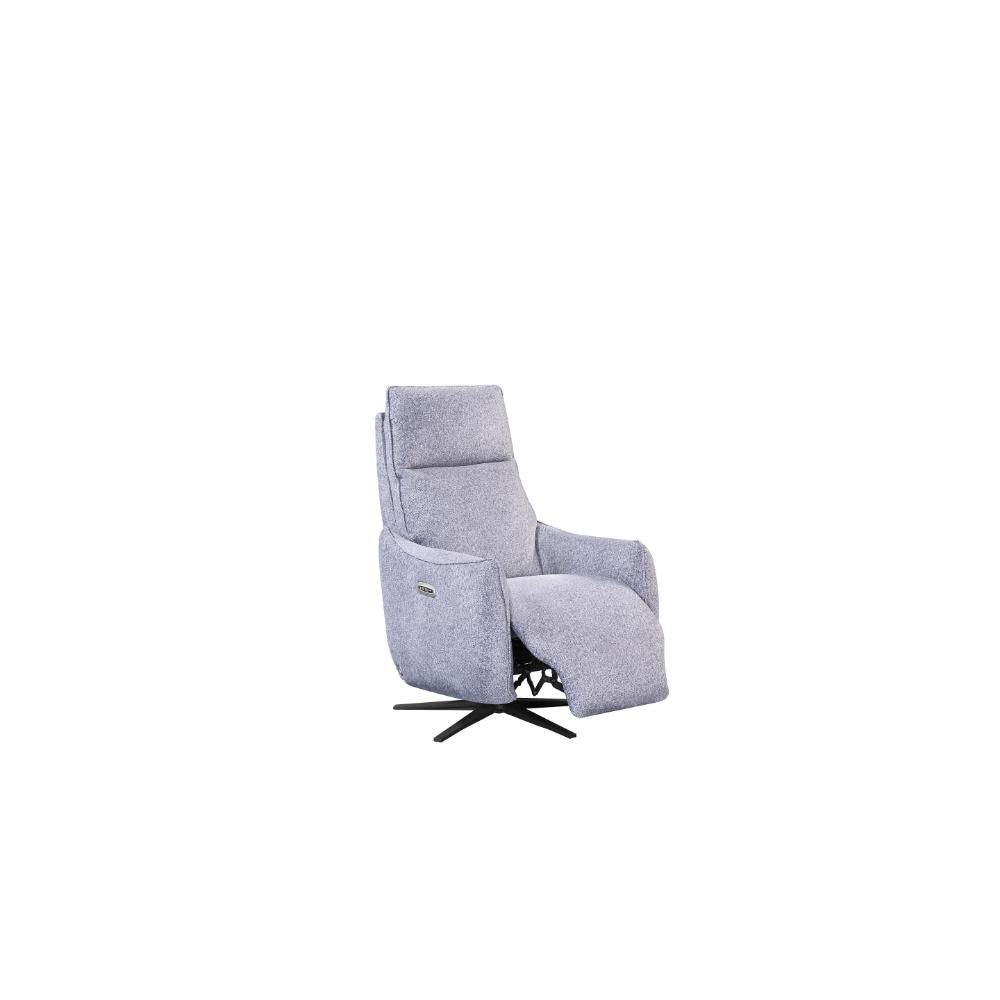 Libby Swivel Power Recliner - Grey - Image 3