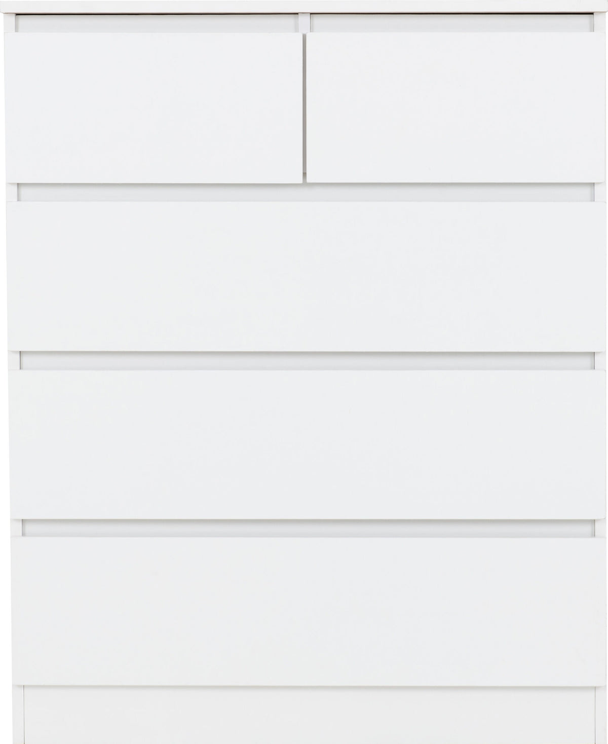 Malvern 3+2 Drawer Chest White