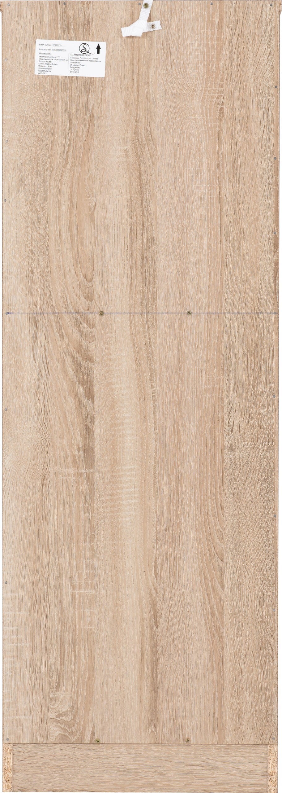 Malvern 5 Drawer Narrow Chest Sonoma Oak Effect