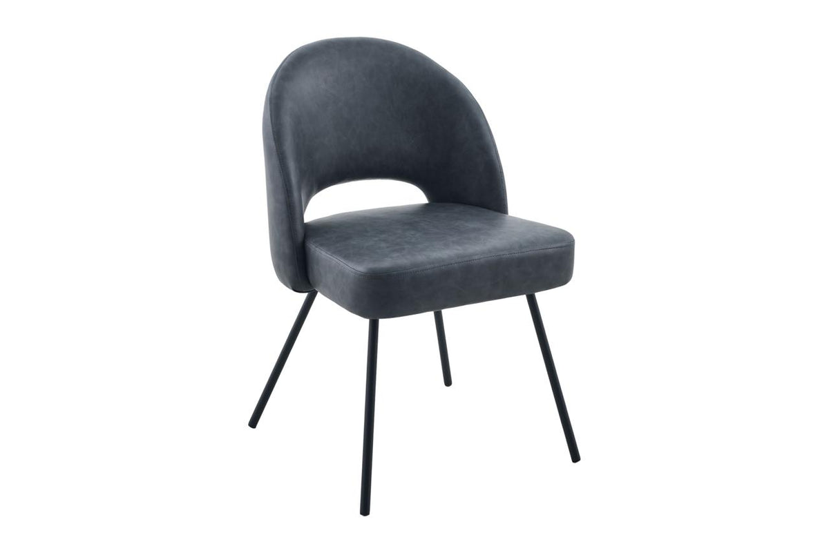 Mateo Dining Chair Dark Grey