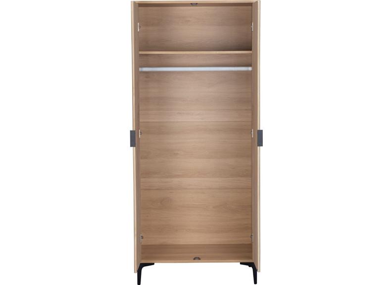 Miami Oak Two Door Wardrobe