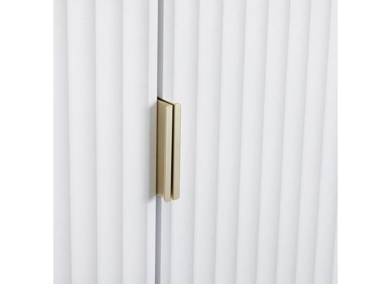 Miami White Two Door Wardrobe