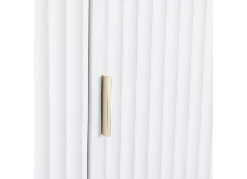 Miami White Three Door Wardrobe