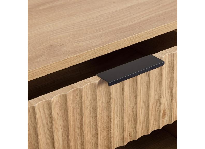 Miami Oak Three Drawer Bedside (PRE-ORDER FOR AUGUST)