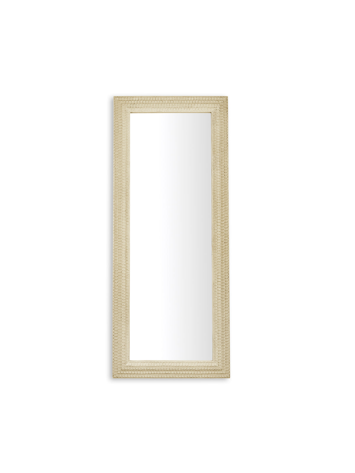 Alanis Full Length Rectangular Leaner Mirror - White