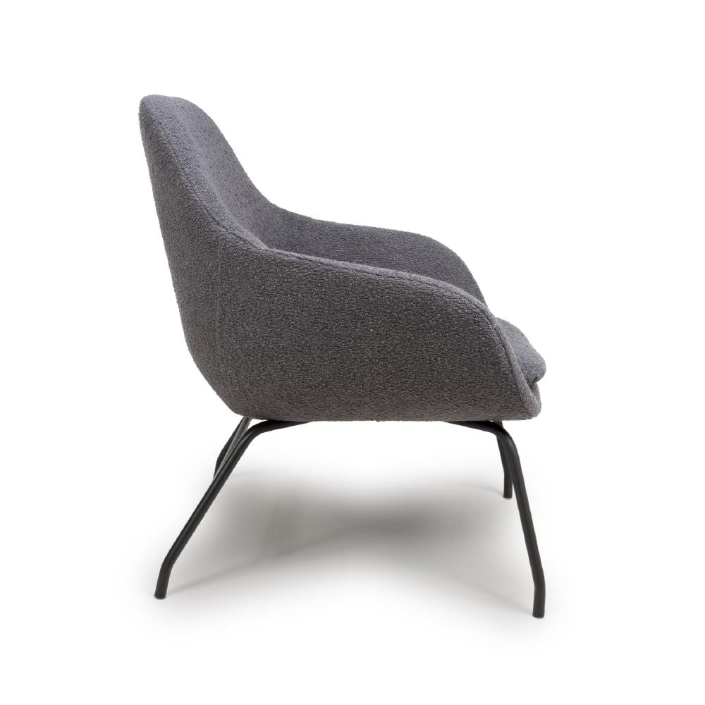 Moby Accent Chair - Grey - Image 4