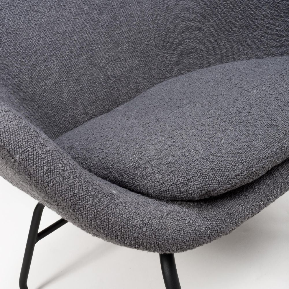Moby Accent Chair - Grey - Image 6