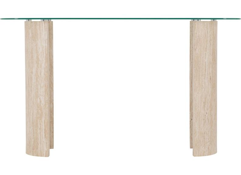 Modena Glass Console Table