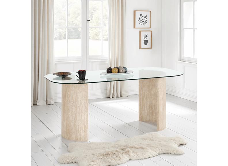 Modena Glass Dining Table
