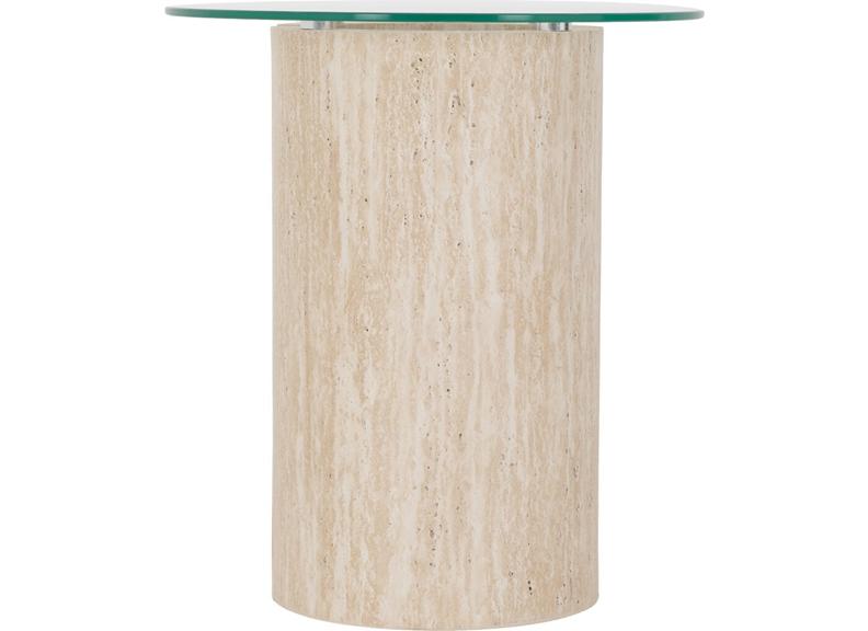 Modena Glass Lamp Table