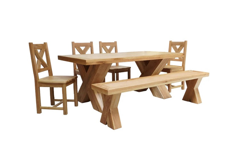 Maximus Oak Rectangular Dining Tables