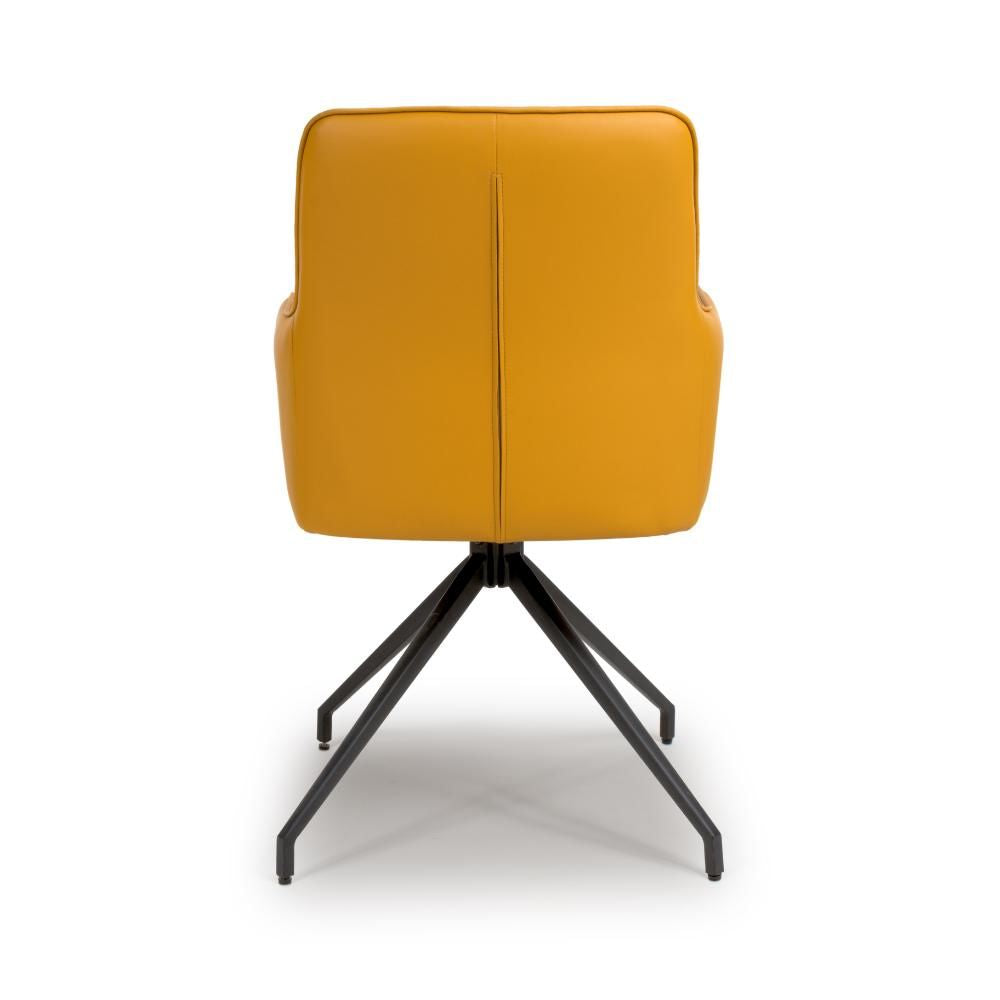 Nix Chair - Ochre - Set of 2 - Image 3