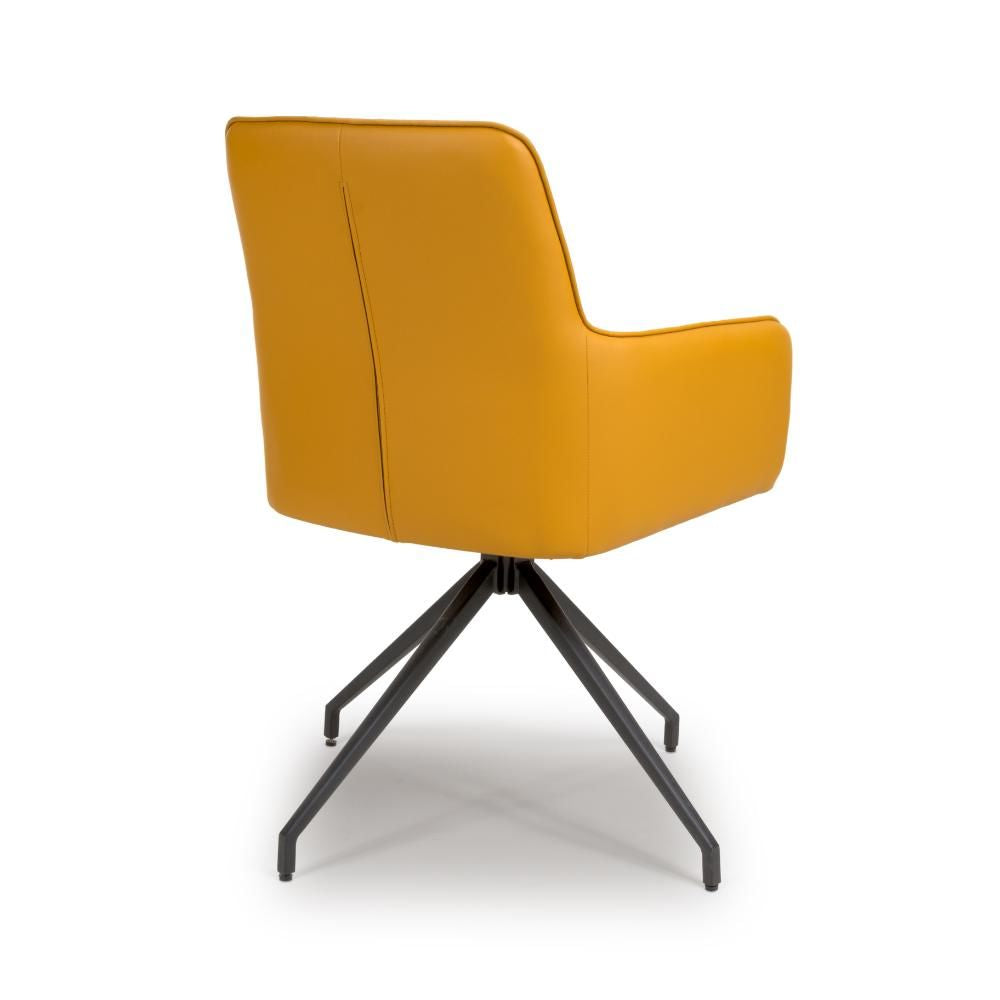 Nix Chair - Ochre - Set of 2 - Image 4