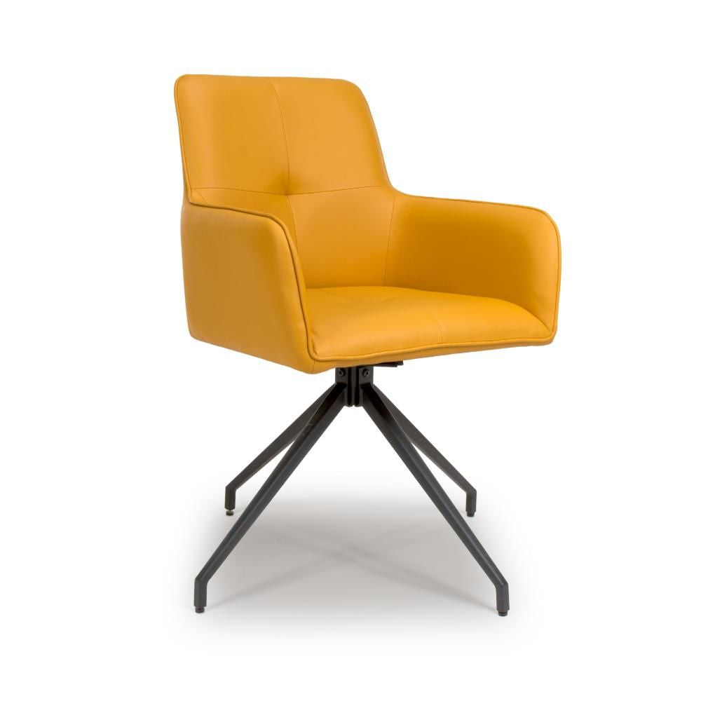 Nix Chair - Ochre - Set of 2 - Image 5