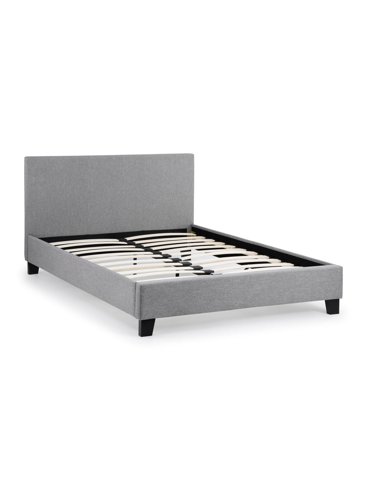 Rialto Upholstered Bed - Grey Linen, Small Double