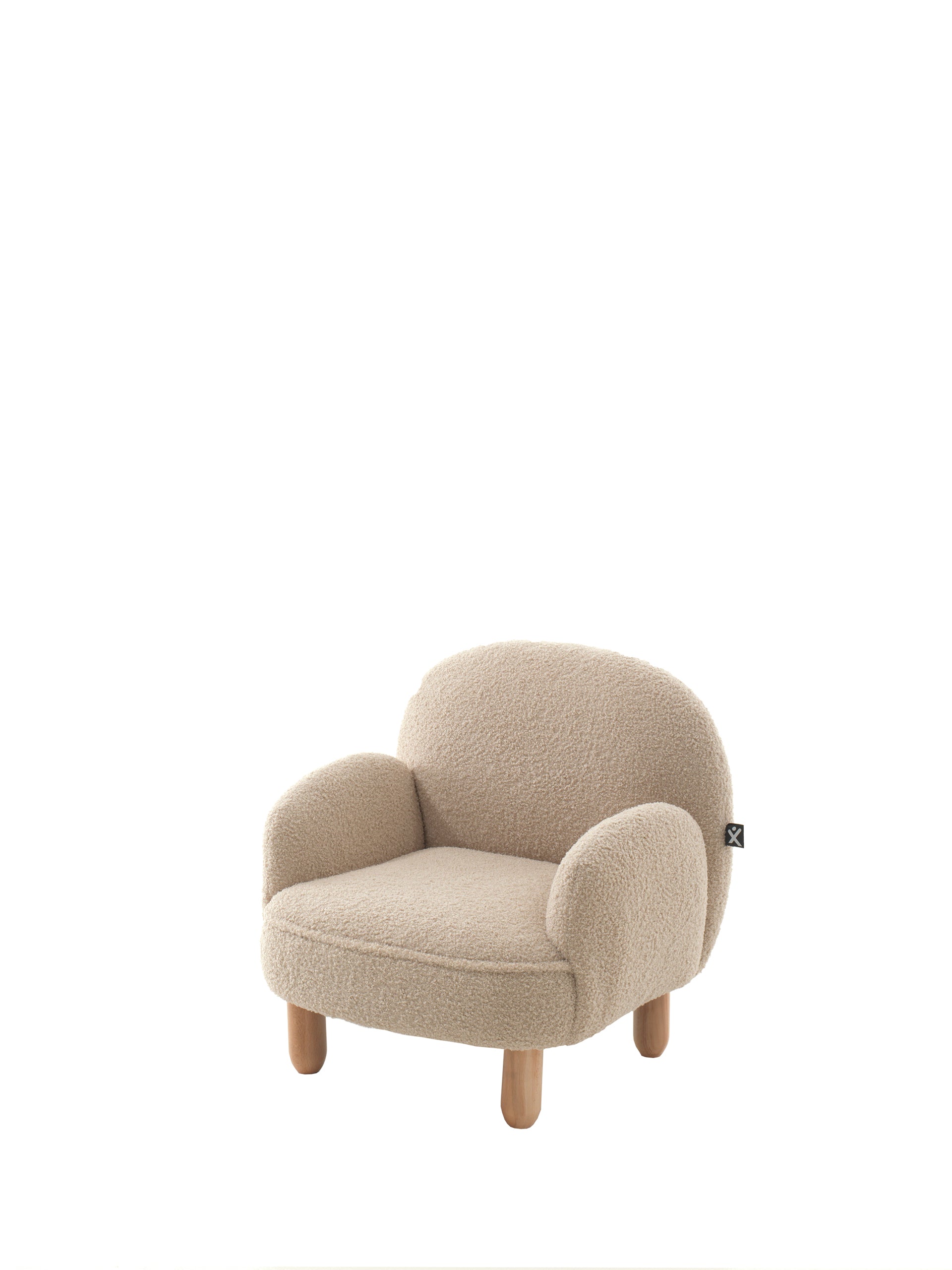 Rocky Sofa Simple Mini Bouclé Davis Beige