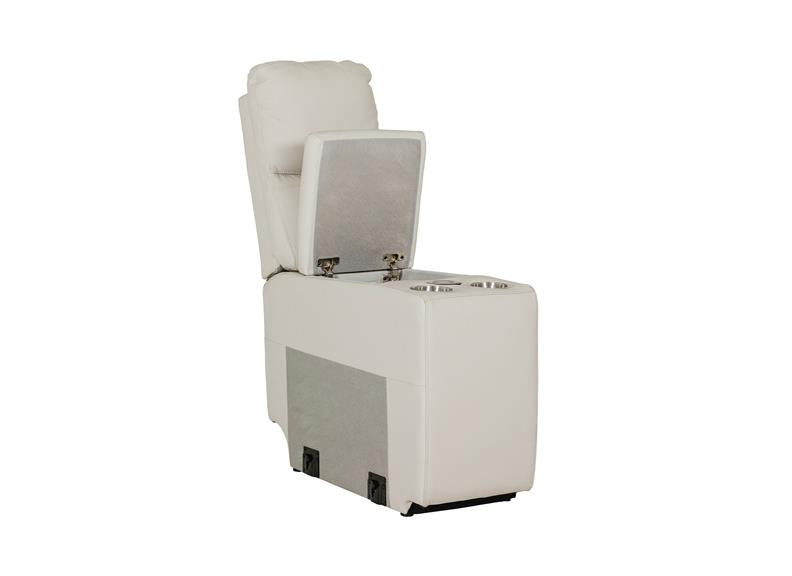 Russo Corner Group Electric Reclining Sofa – Stone Leather With USB Ports (4pcs)