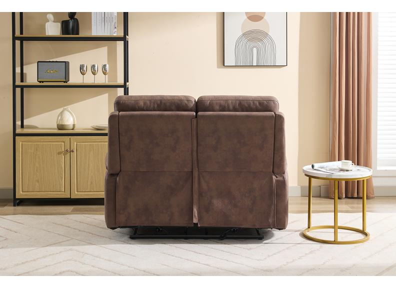 Rowan Chocolate 2PP Sofa - rear