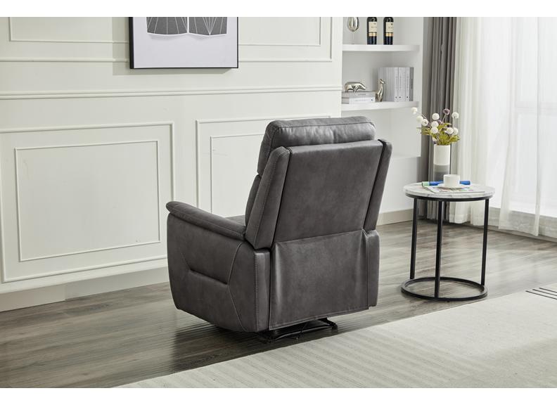 Rowan Powered Grey Reclining Armchair
