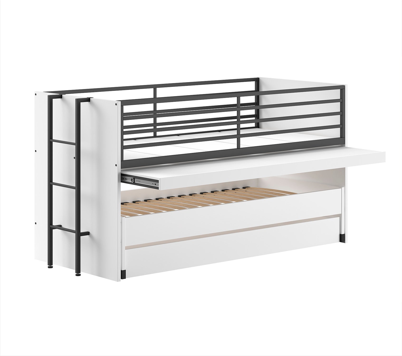 Sam Mid Sleeper (86) 90 X 200 Cm White