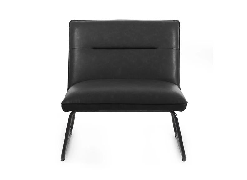 Saxon Faux Leather Lounge Chairs