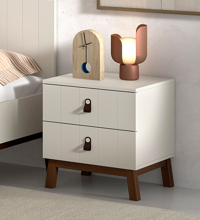 Sezane Nightstand Clay/Walnut