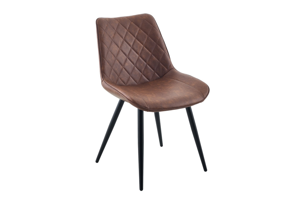 Silvano Chair Cognac PU