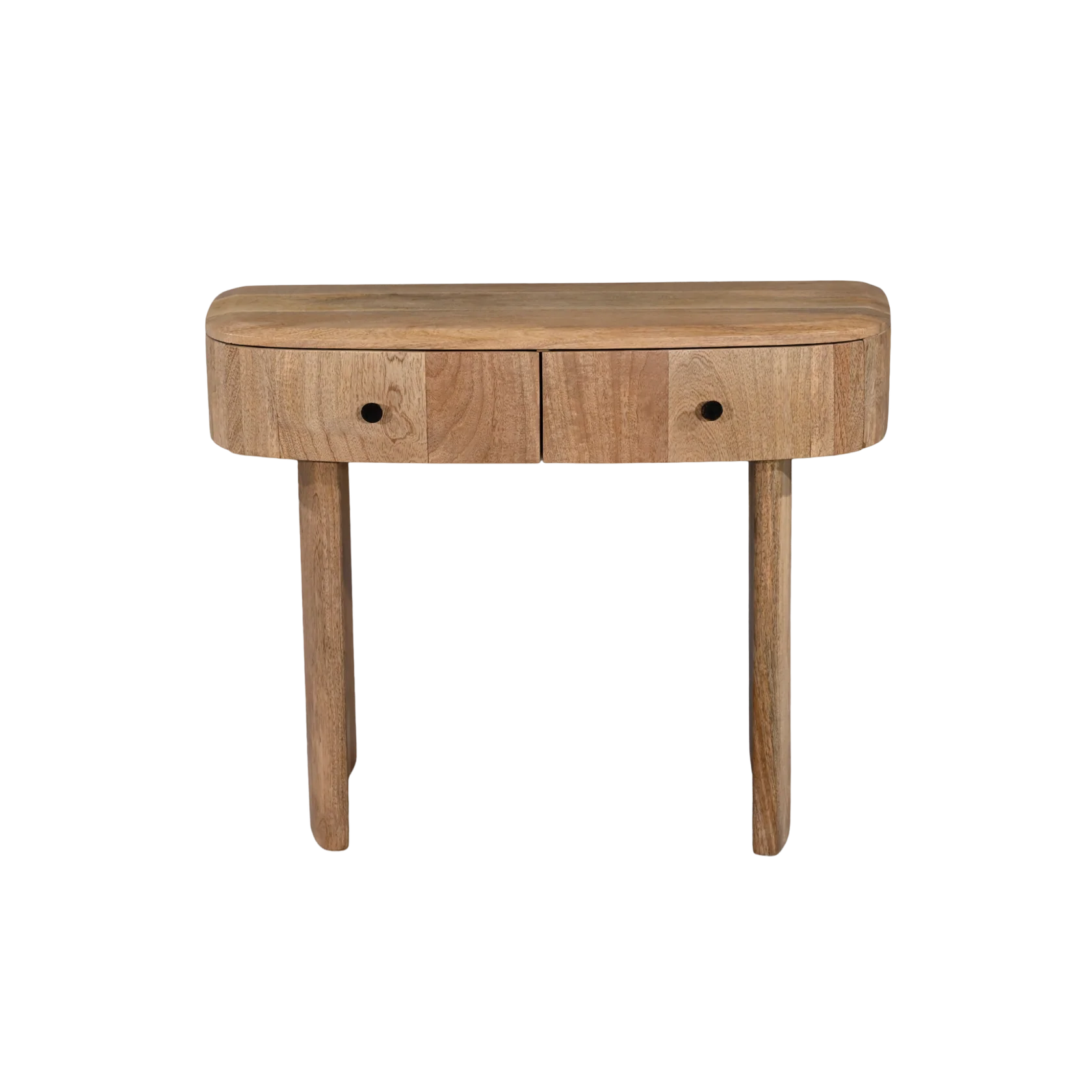 Sindhu Console Table – Solid Mango Wood Natural Finish (PRE-ORDER ONLY)