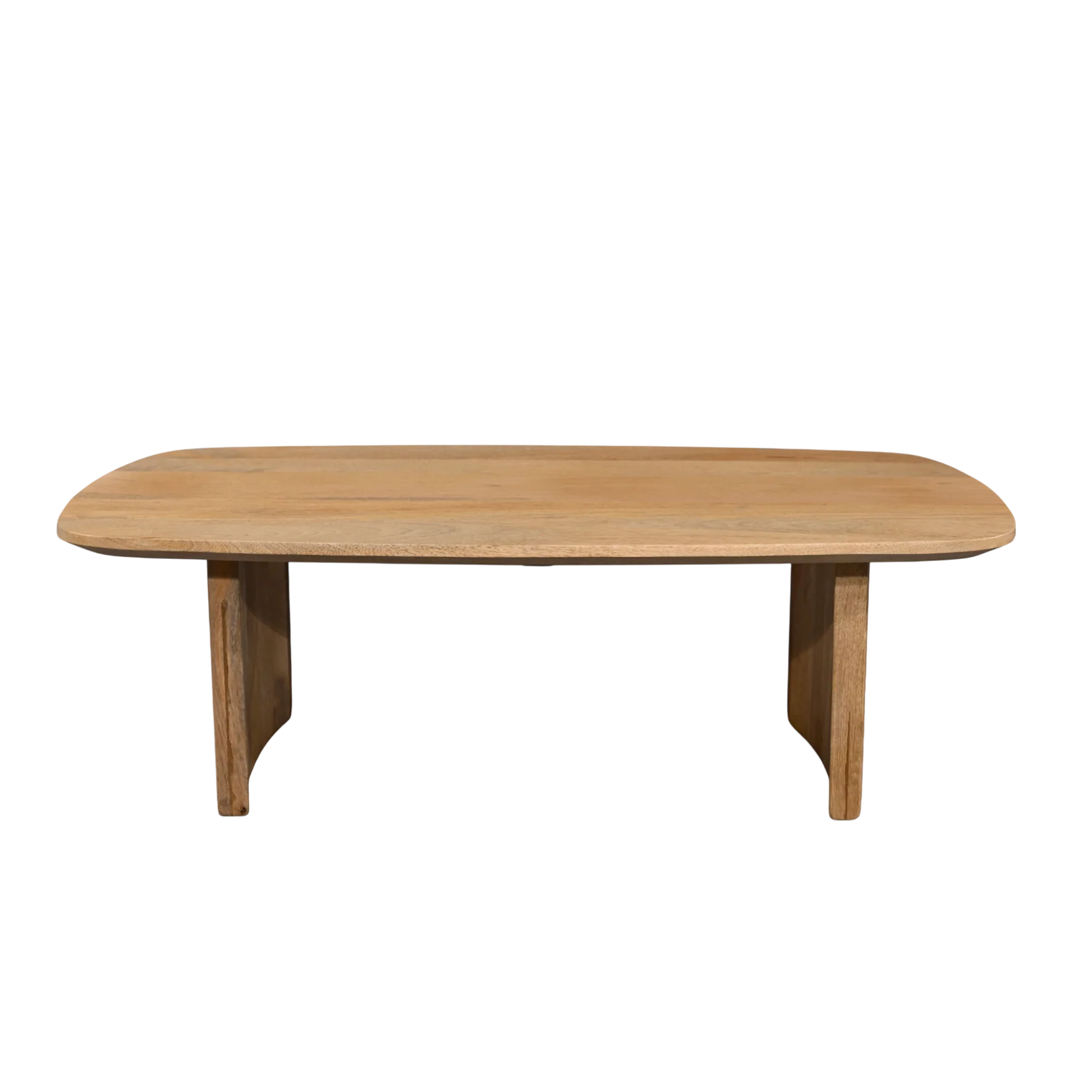 Sindhu Coffee Table – Solid Mango Wood Natural Finish