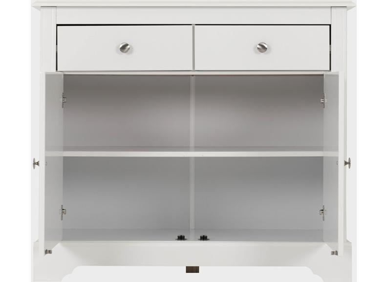 STRATFORD 2 DOOR 2 DRAWER SIDEBOARD - WHITE