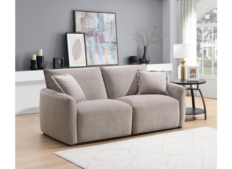 Solace Stone Fabric 2.5 Seat Sofa