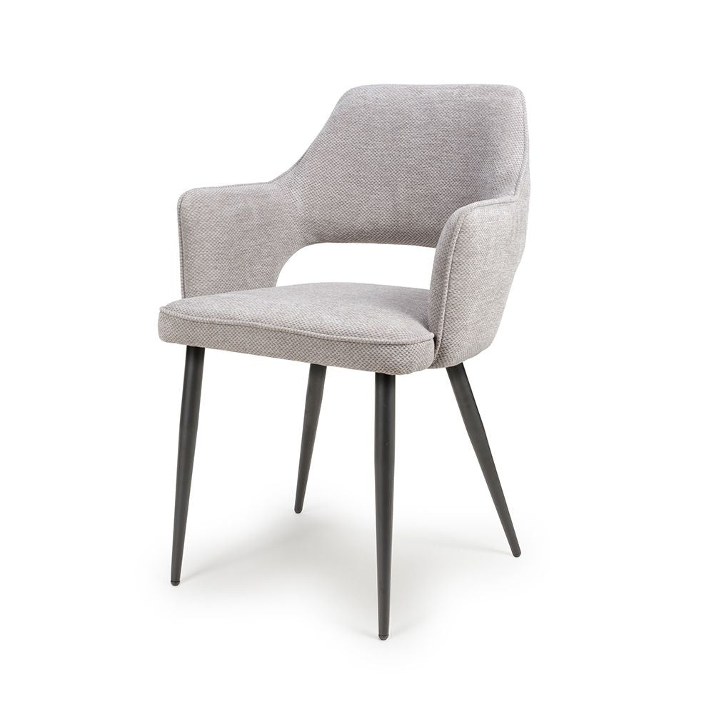 Ted Chair - Set of 2 - Pewter - Image 2