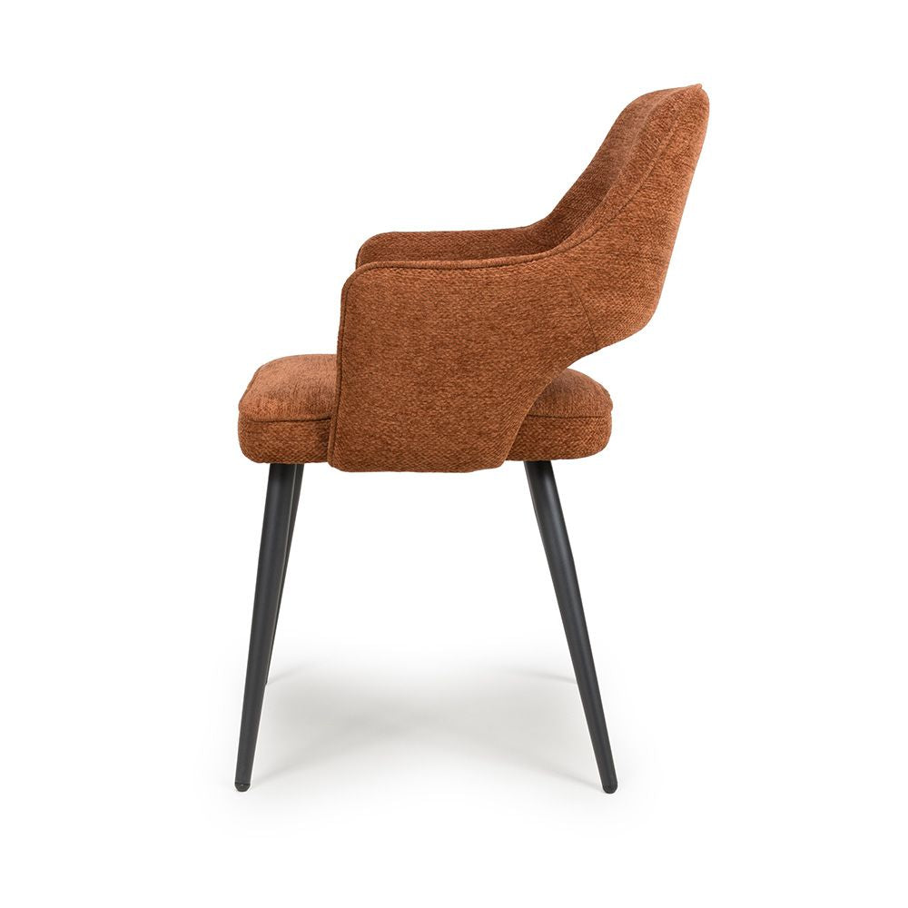 Ted Chair - Set of 2 - Rust - Image 3