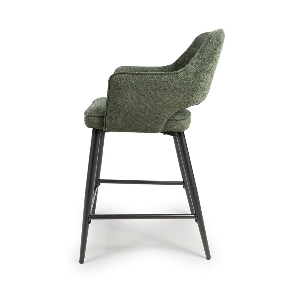 Ted Counter Chair - Set of 2 - Green - Image 3