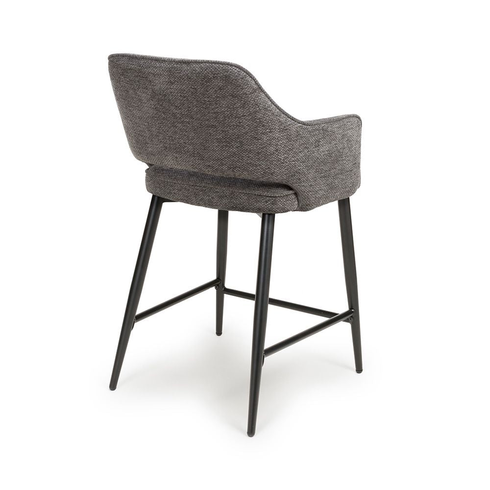 Ted Counter Chair - Set of 2 - Grey - Image 4