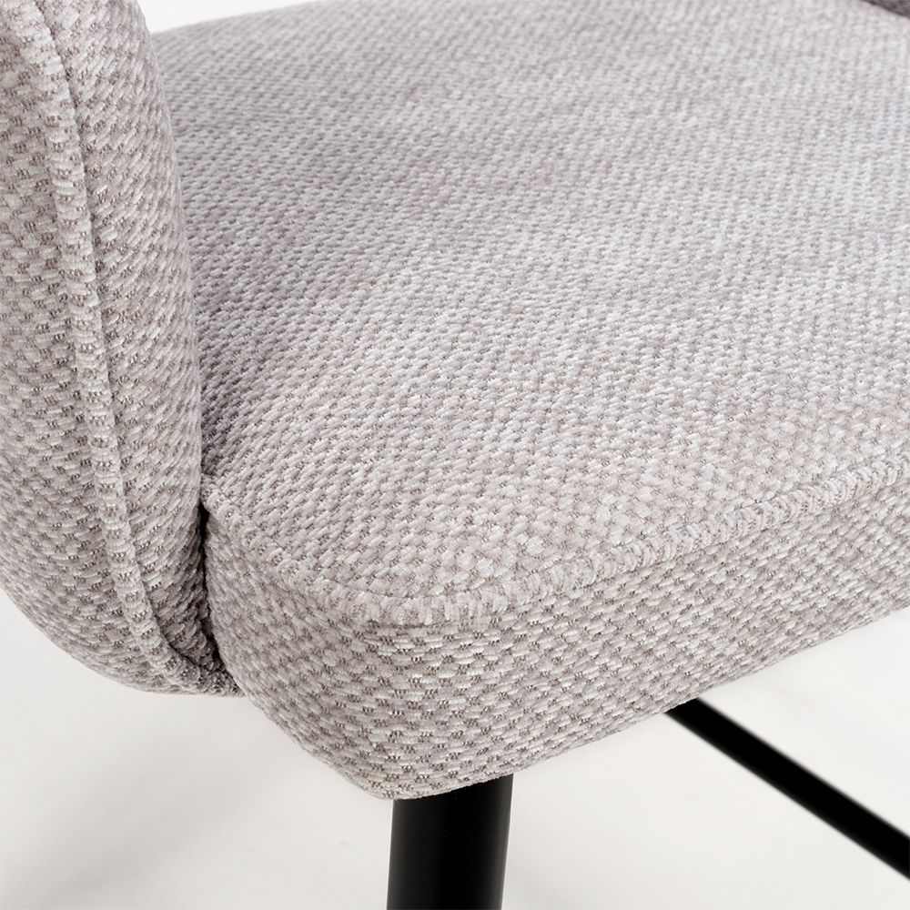 Ted Counter Chair - Set of 2 - Pewter - Image 6