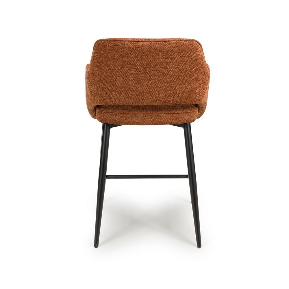 Ted Counter Chair - Set of 2 - Rust - Image 5