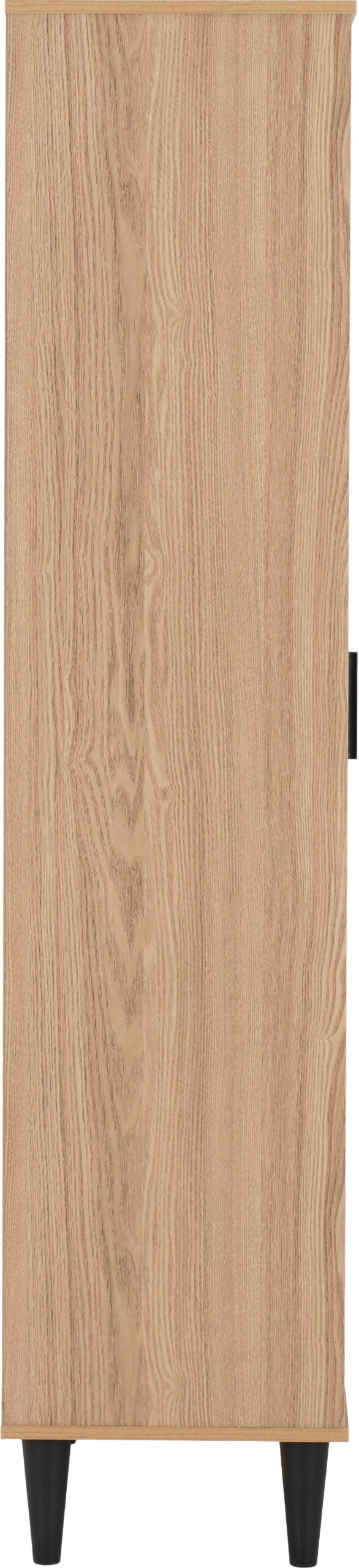 Tessa 1 Door 2 Drawer Bookcase Unit - Natural Oak Effect