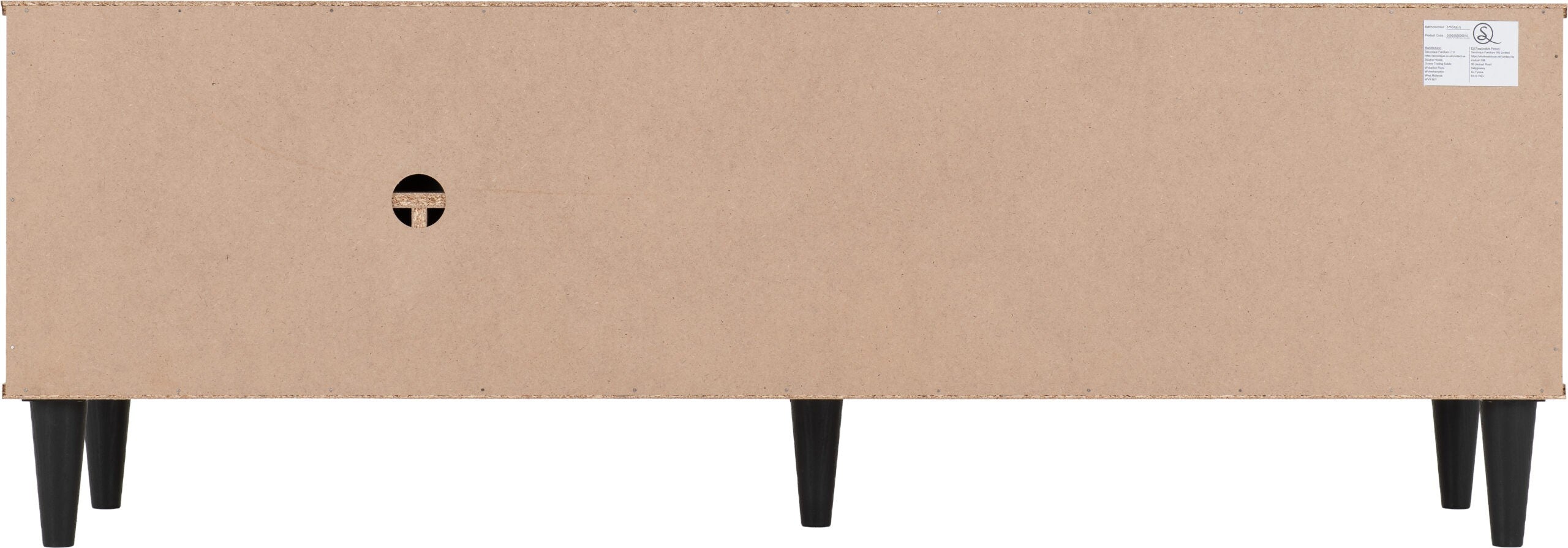 Tessa TV Cabinet - Natural Oak Effect